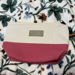 LL BEAN BOAT & TOTE ZIP POUCH